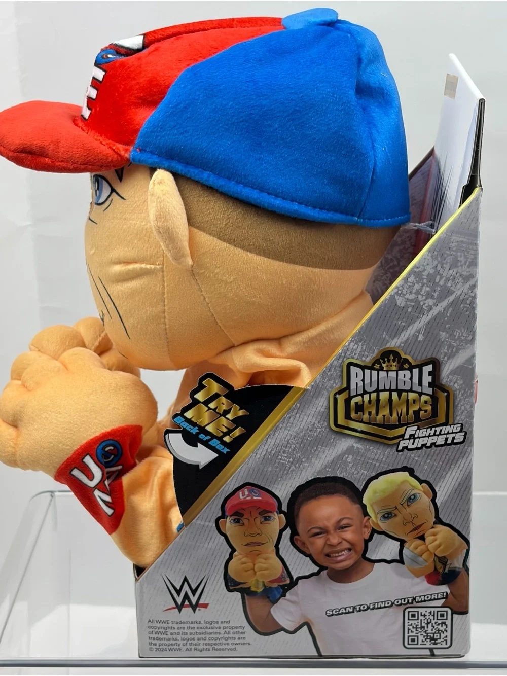WWE John Cena Rumble Champs Fighting Puppets Plush 11